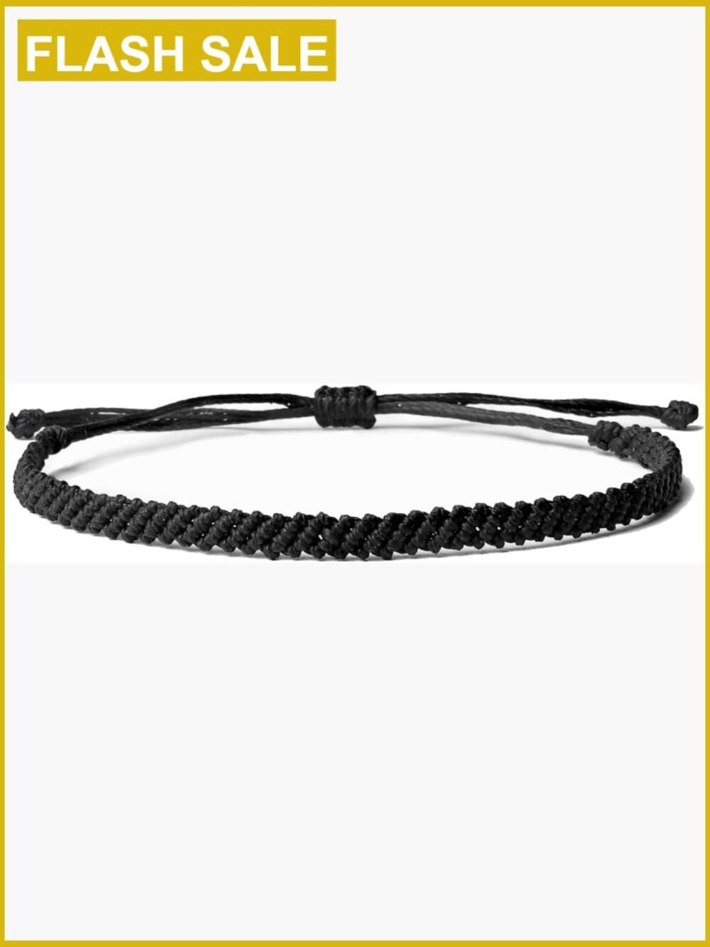Adjustable Boho Surfer Wax Thread Bracelet Anklet Handmade Slip Knot